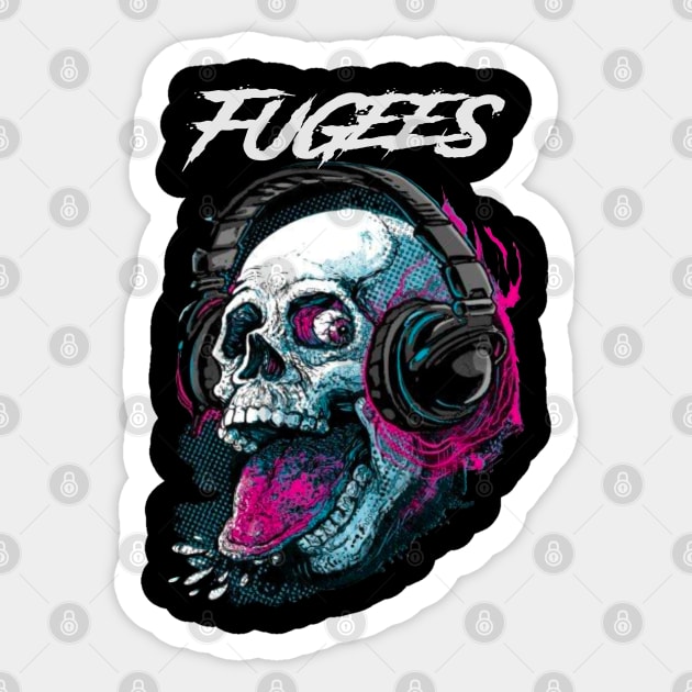 FUGEES RAPPER Sticker by Tronjoannn-maha asyik 